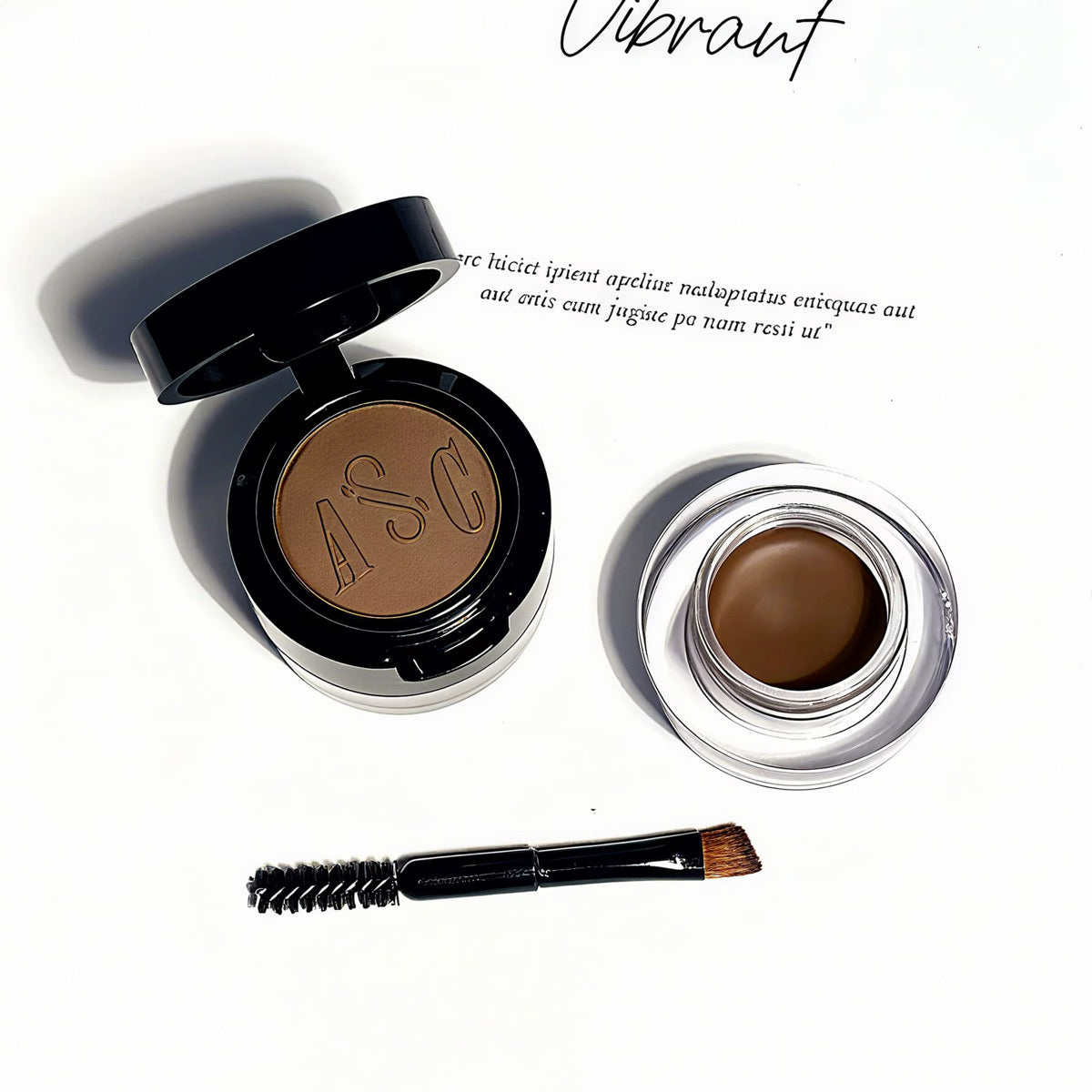 2 in 1 Eyebrow Powder & Henna Gel